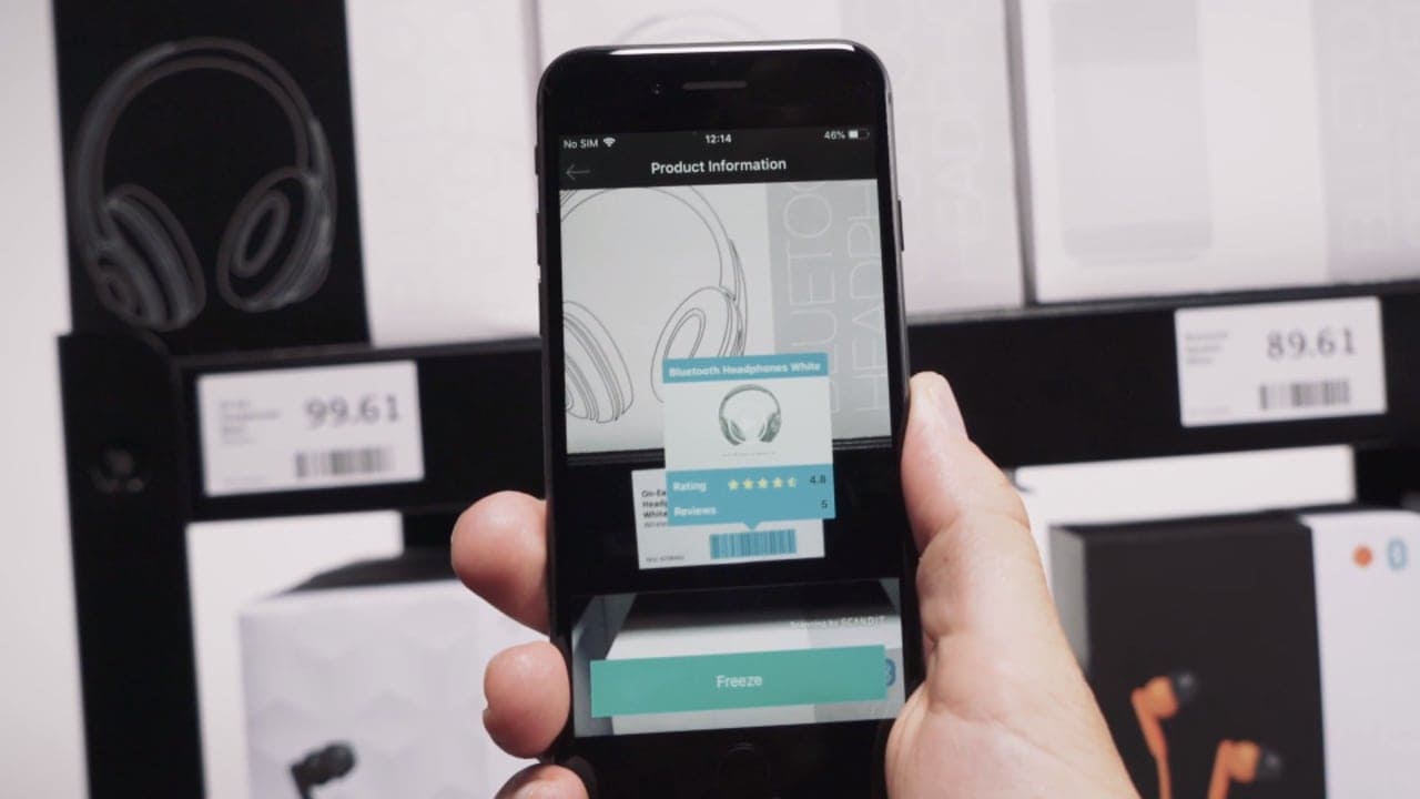 augmented product information using smartphone